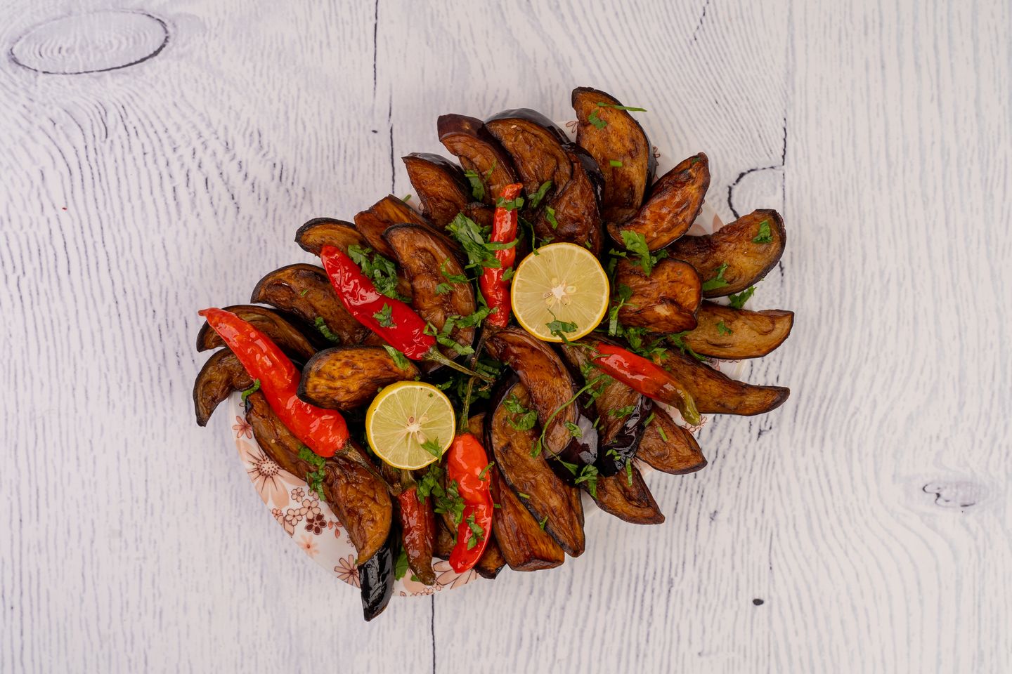 باذنجان مقلي - صغير