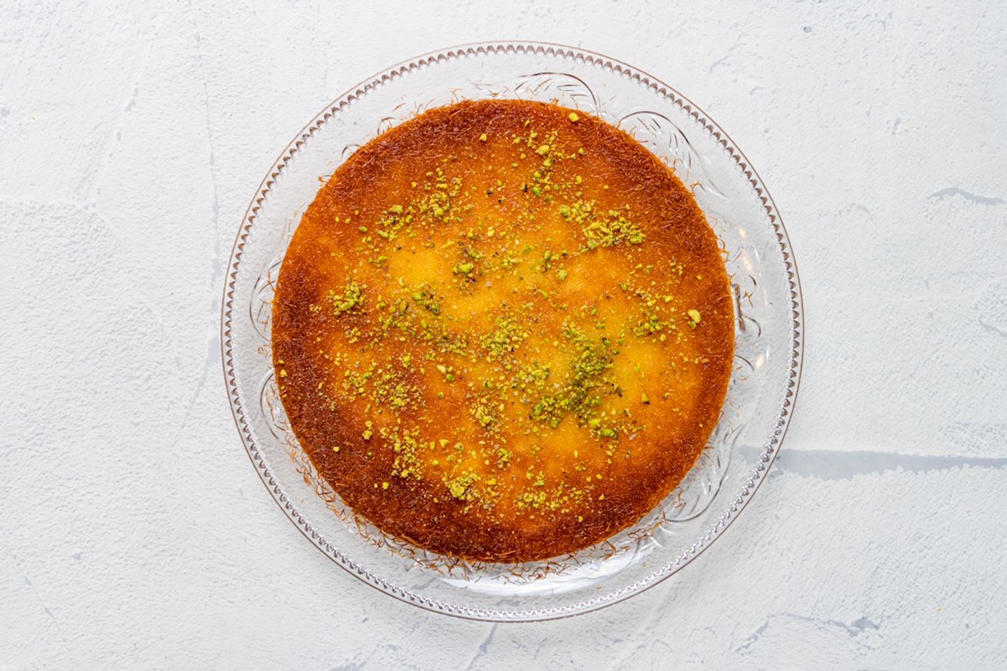 كنافة دائرية قشطة - صغير