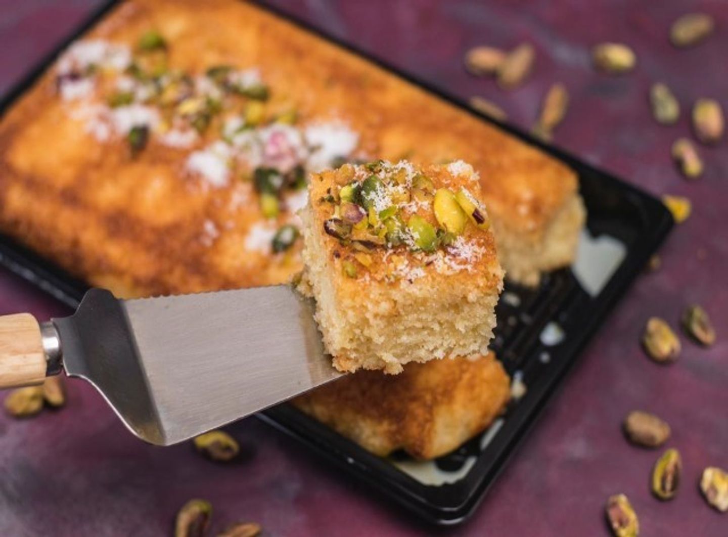 Basbousa With Nutella - 250 Grams