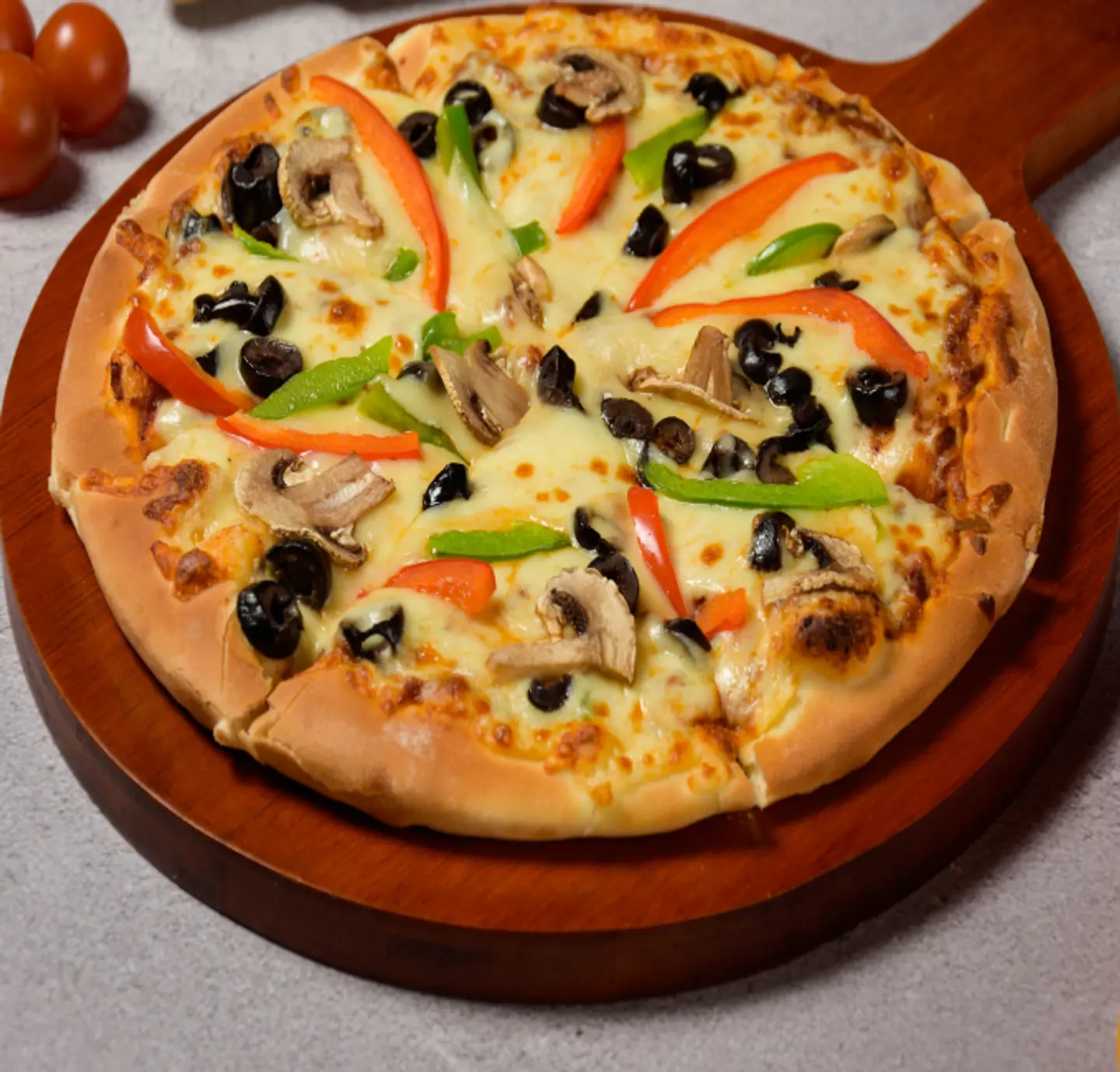 Mushroom Vegetable Pizza - Large