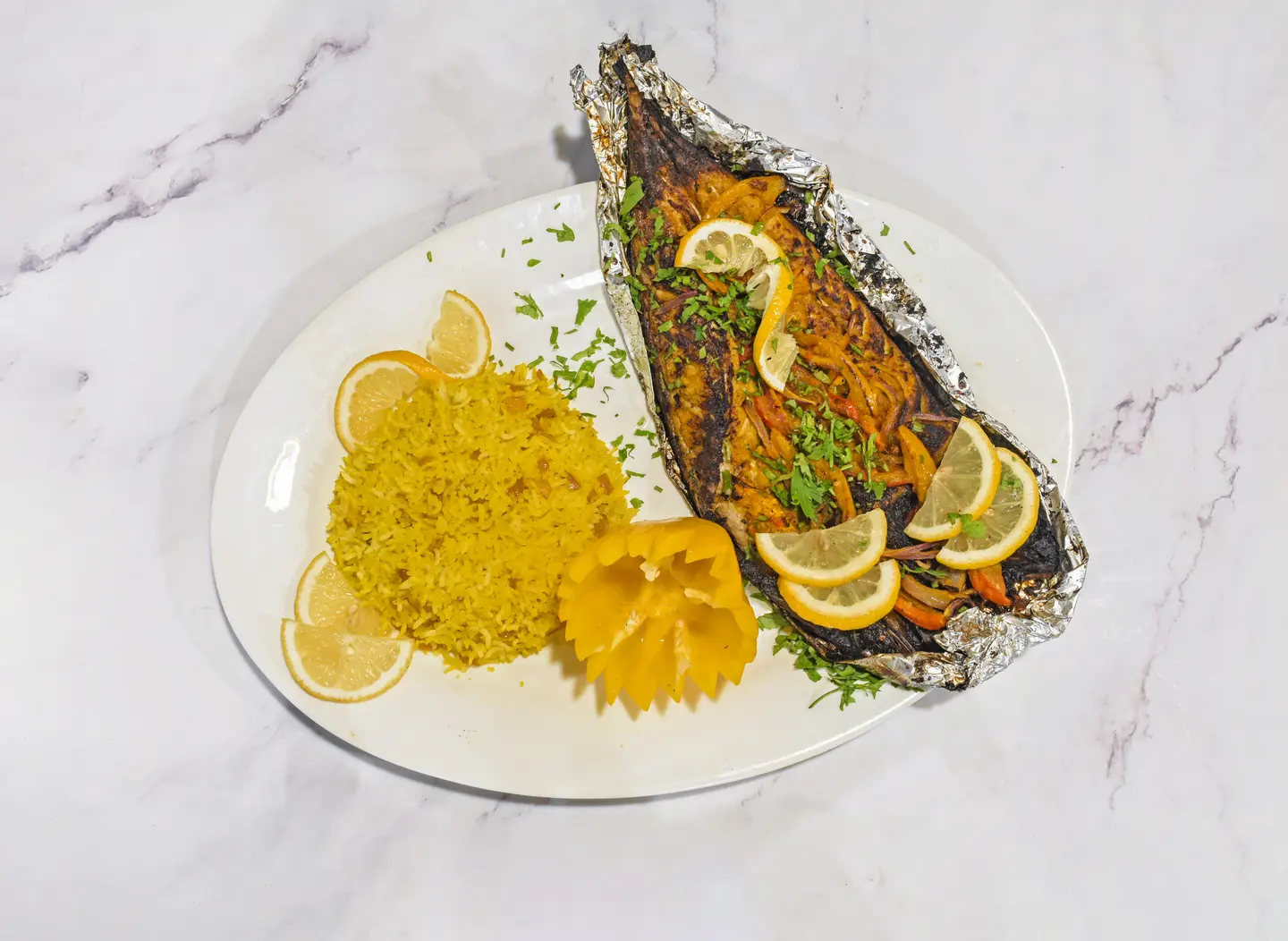 وجبة مكاريل - مقلي