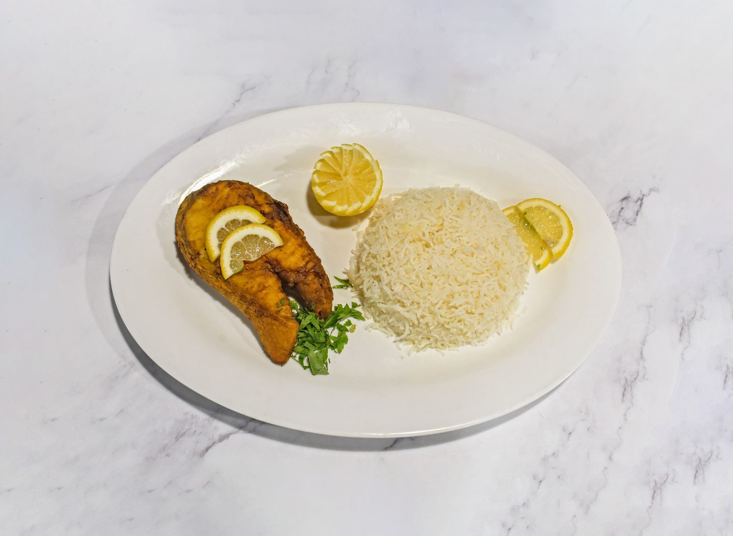Salmon Meal - Fried