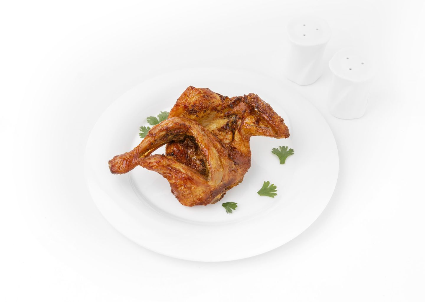 دجاج مقلي سادة - نص حبة دجاج