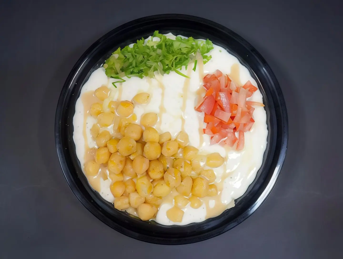 حمص باللبن  - كبير