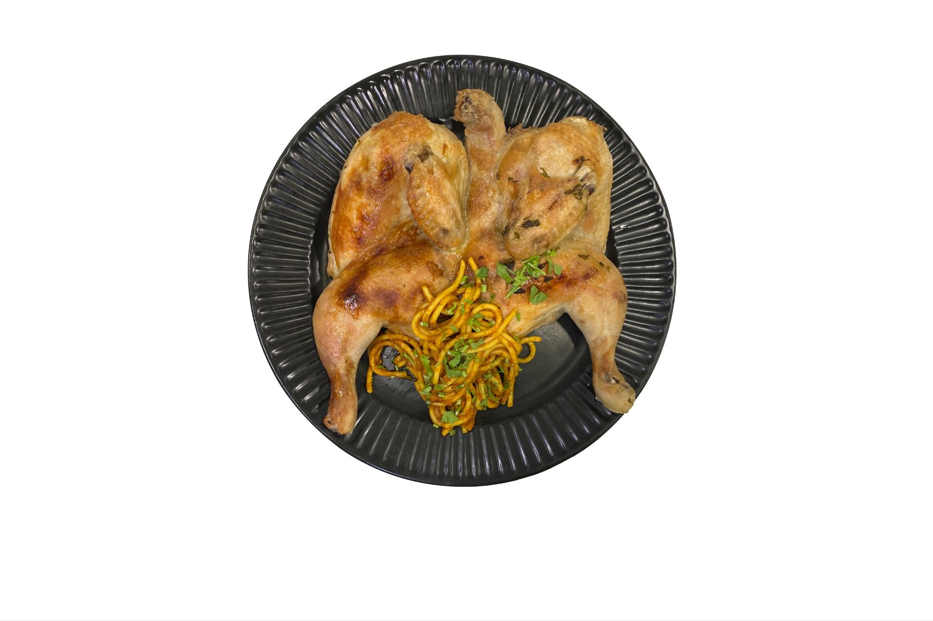 دجاج محمر سادة  - نص حبة دجاج