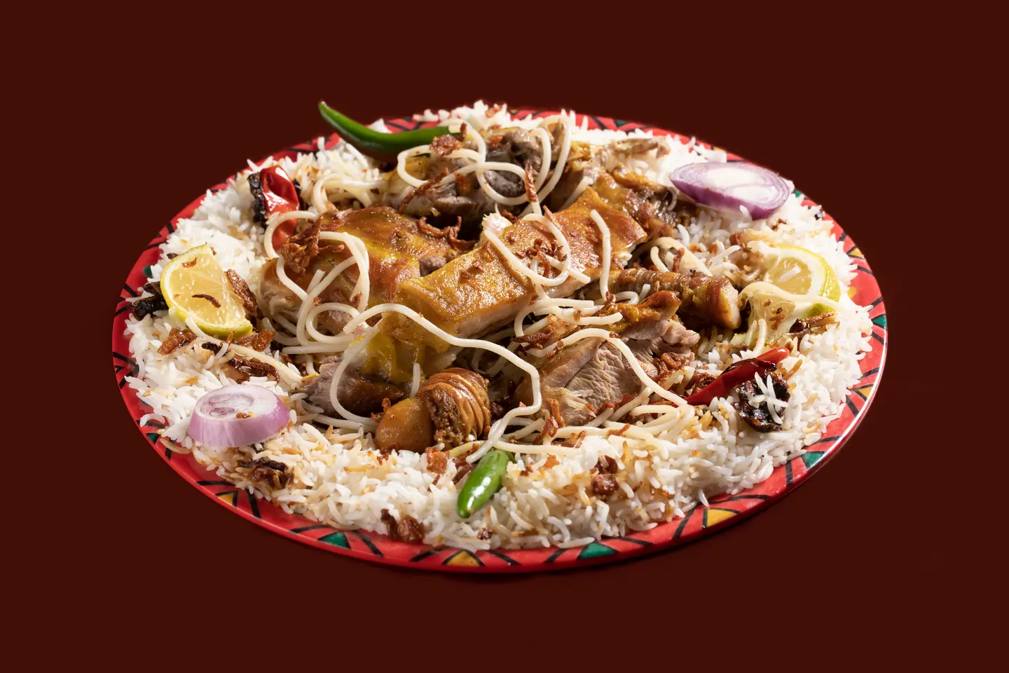 Mandi Meat For One Person  - Shabi Rice