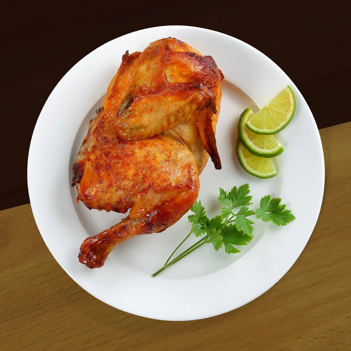 Plain Mandi Chicken Without Rice - Half A Chicken Mandi Without Rice