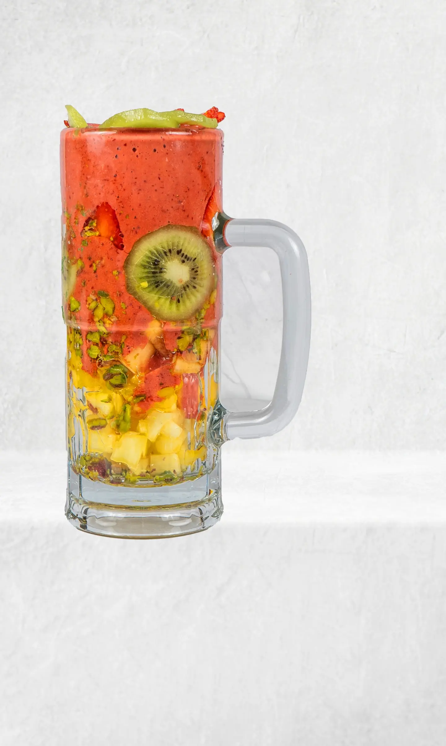 قطع الفواكه والعصير - صغير