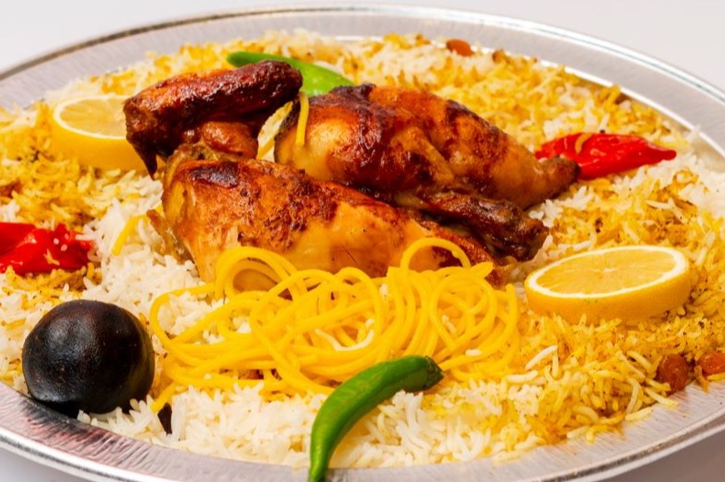 مثلوثة - دجاجة كاملة شوايه