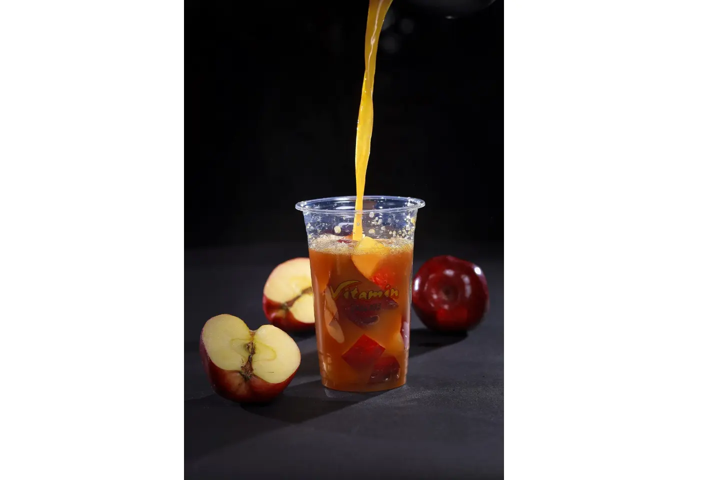 Red Apple Juice + Pieces - Medium