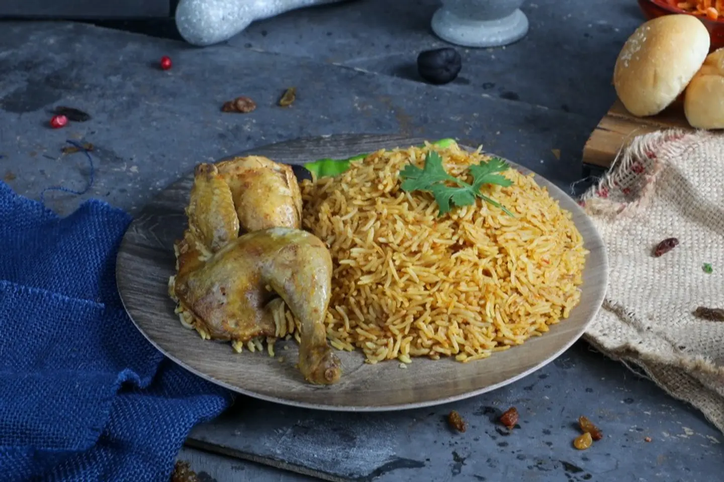 Chicken Madghot - Half A Chicken