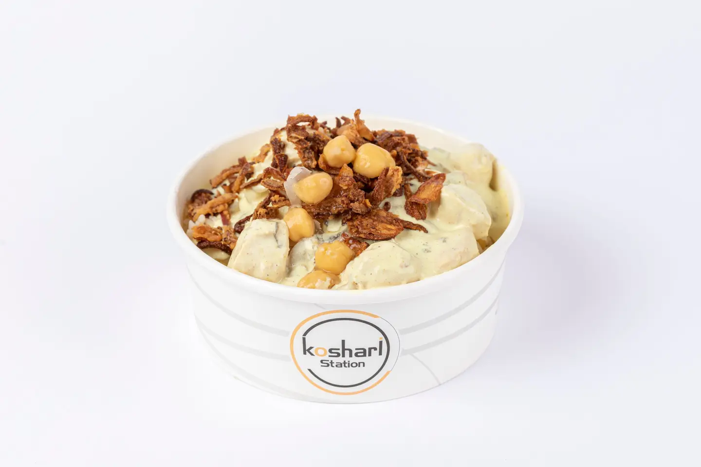 كشري كريمة الدجاج - وسط