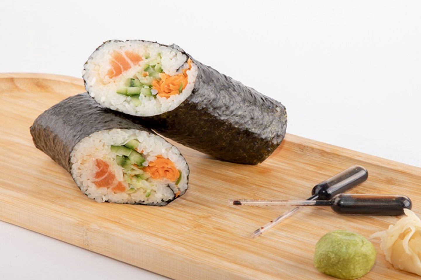 Marinated Fresh Salmon - 4 Pcs Sushi Small