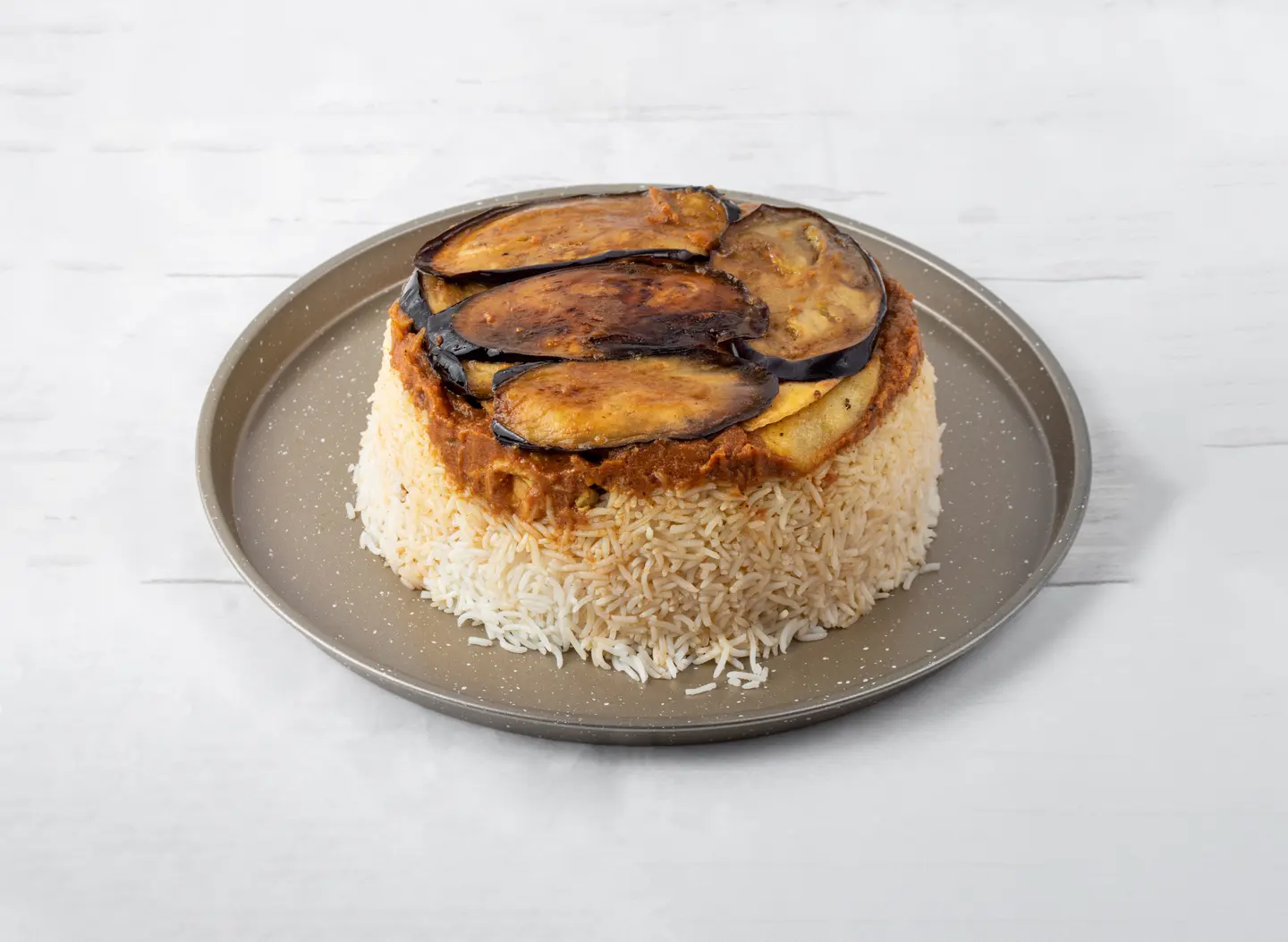 مقلوبة -  نص دجاجة