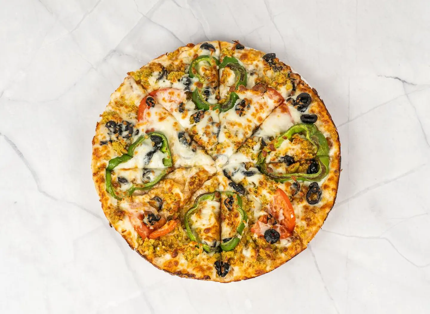 Falafel Pizz A Italian Pizza - Small