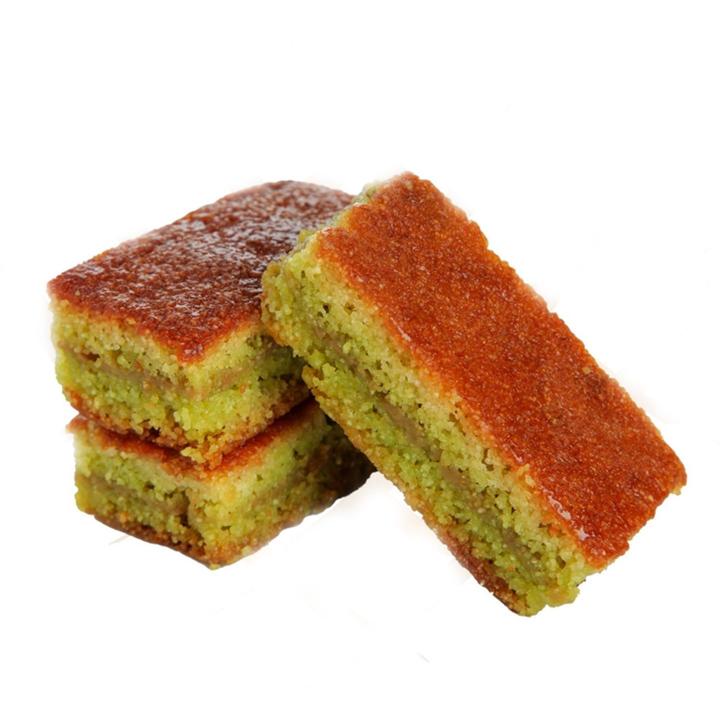 Pistachio Basbousa - 250 Grams