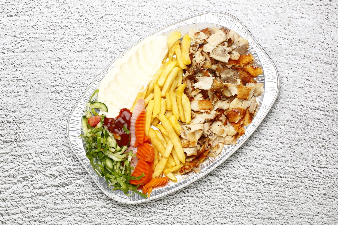 صحن شاورما - صغير