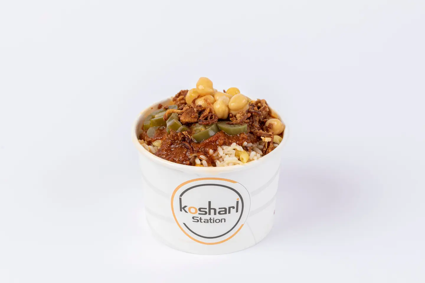 Kushari With Beef And  Jalapeno - Large