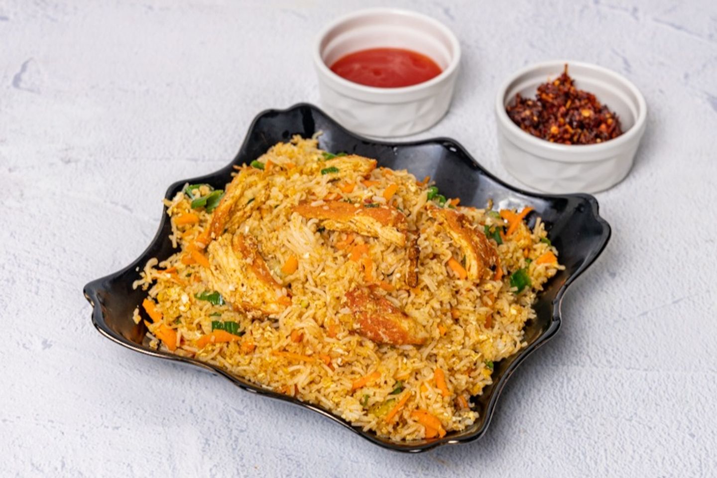 Kottu String Hoppers Chicken - Half