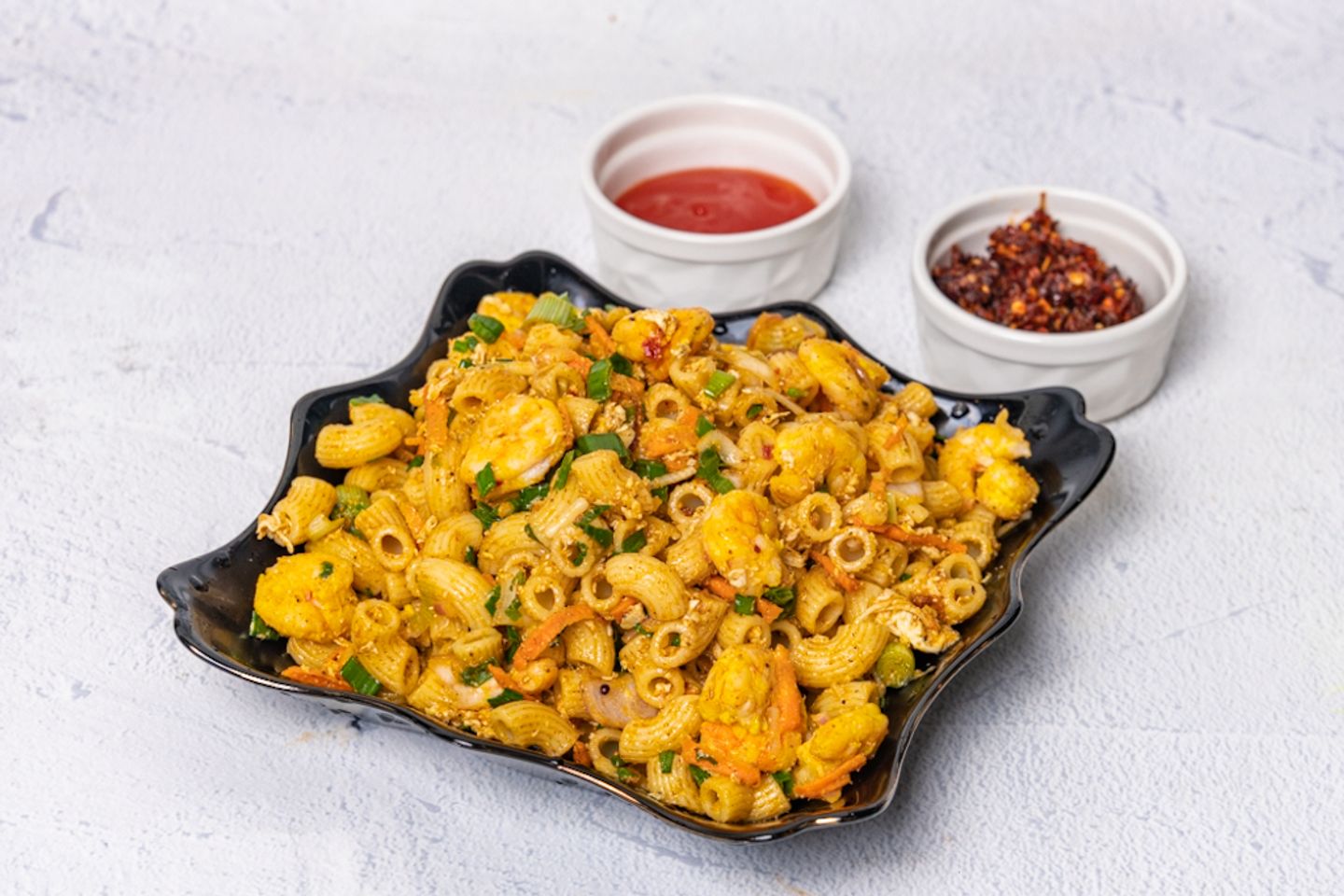 Kottu Pasta Shrimps - Half