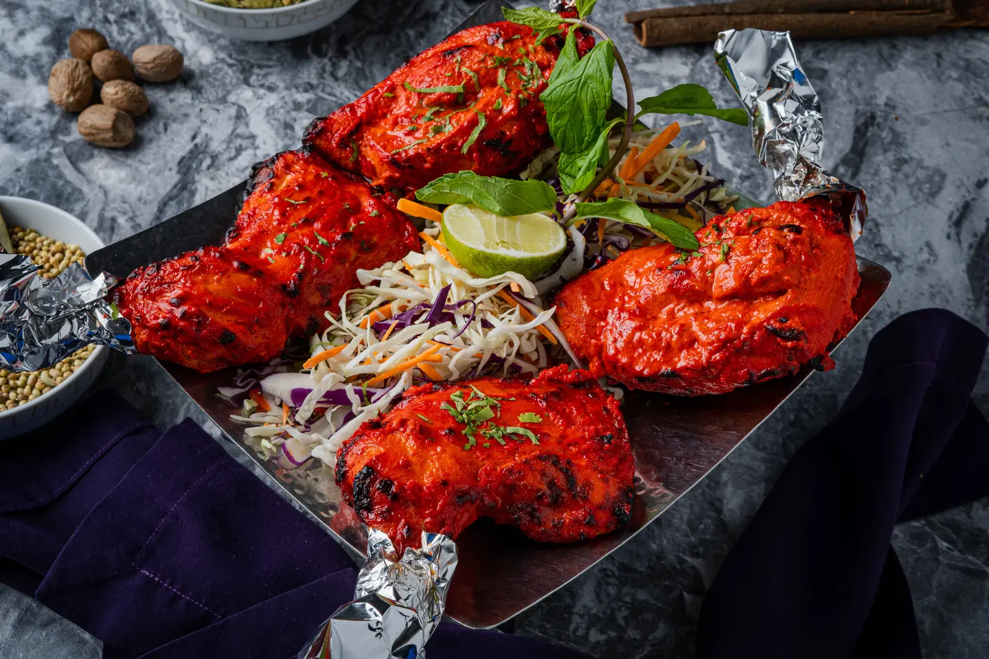 Tandoori Murg Angar  - Half