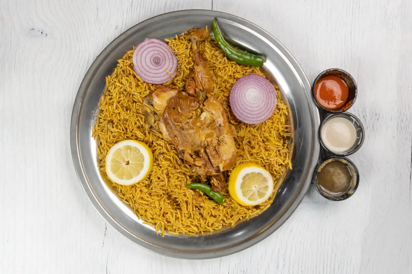 Chicken Madghot Darb Alhashi - Half A Chicken