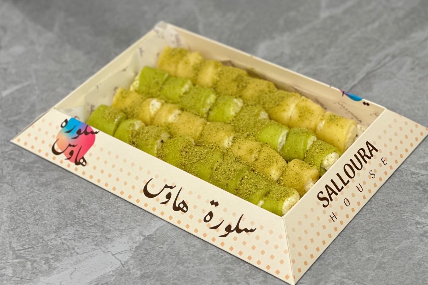 حلاوة الجبن بالقشطة (سلورة) - ربع كيلو