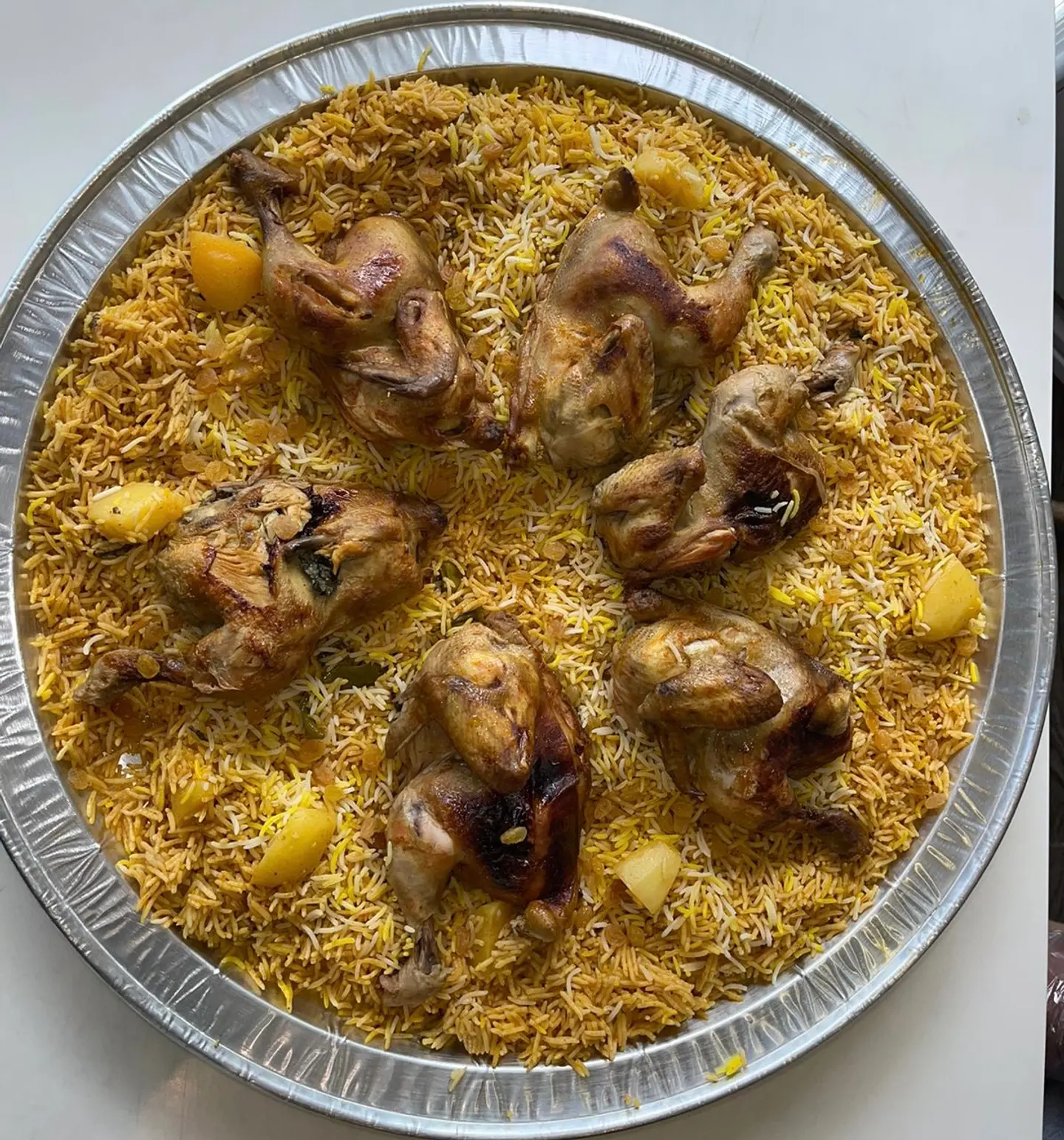 دجاج رز زربيان - 4 انفار