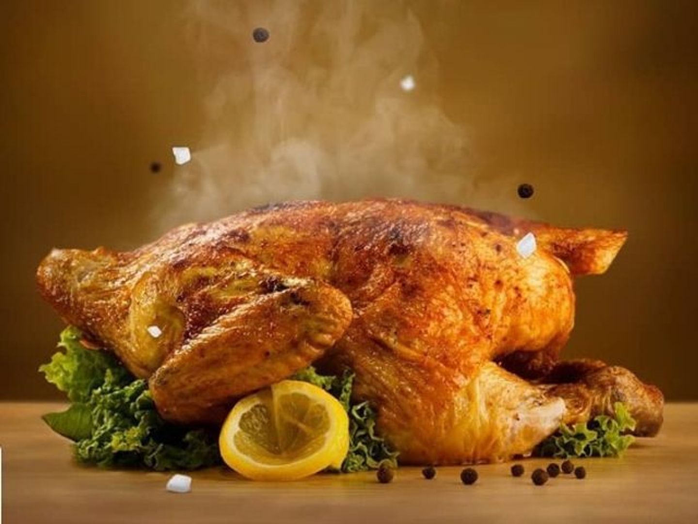 دجاج شواية - نص حبة دجاج