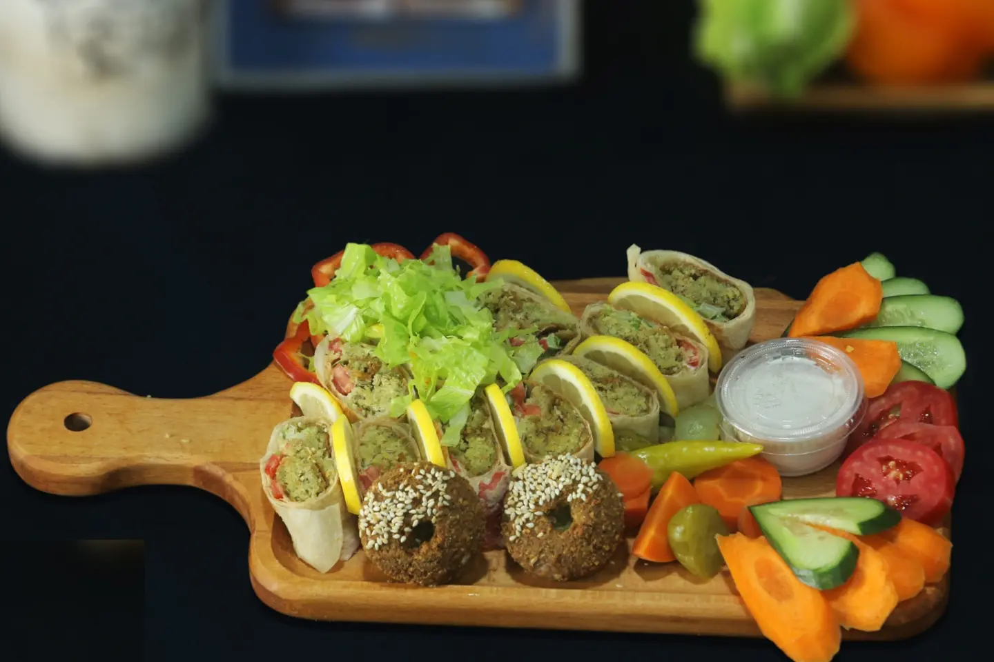 Arabic Falafel Dish - Large