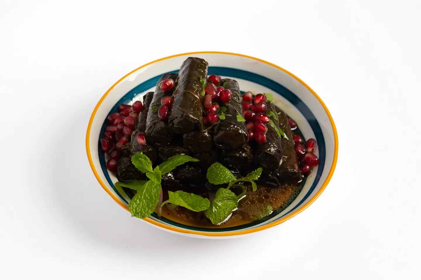 Pomegranate Molasses Grape Leaves - 6 Pieces