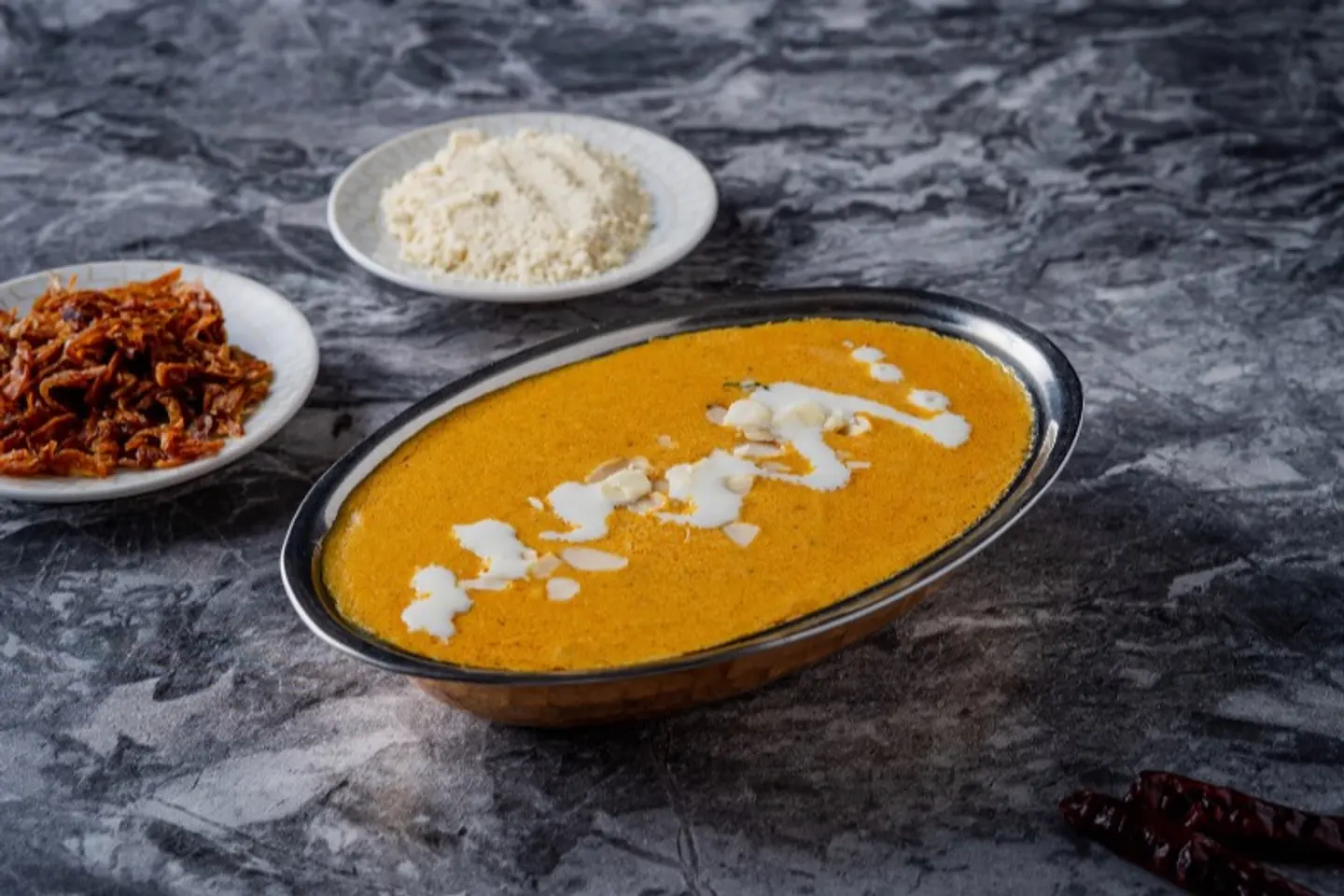 Murg Korma Sauce - Fish Hammour ( 184 Cal)