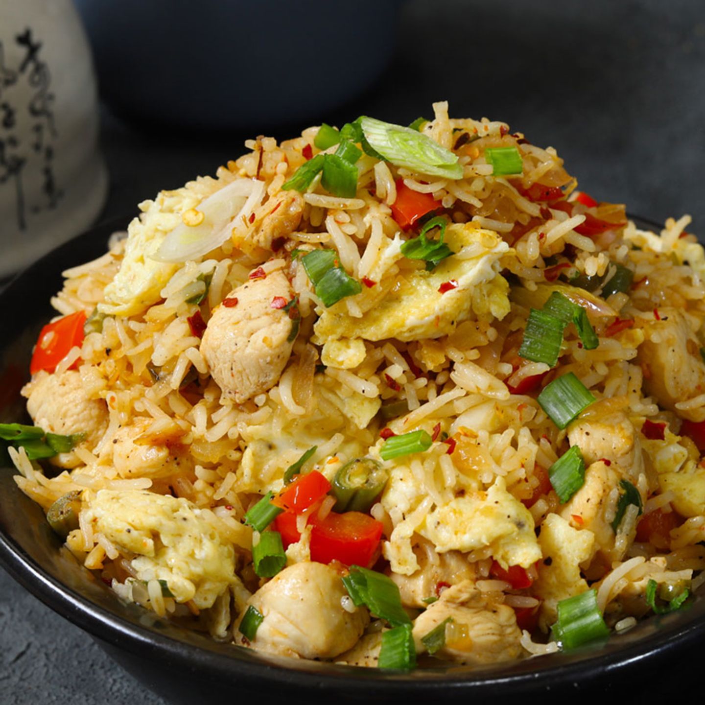 Chicken Fried Rice - Half A Chicken