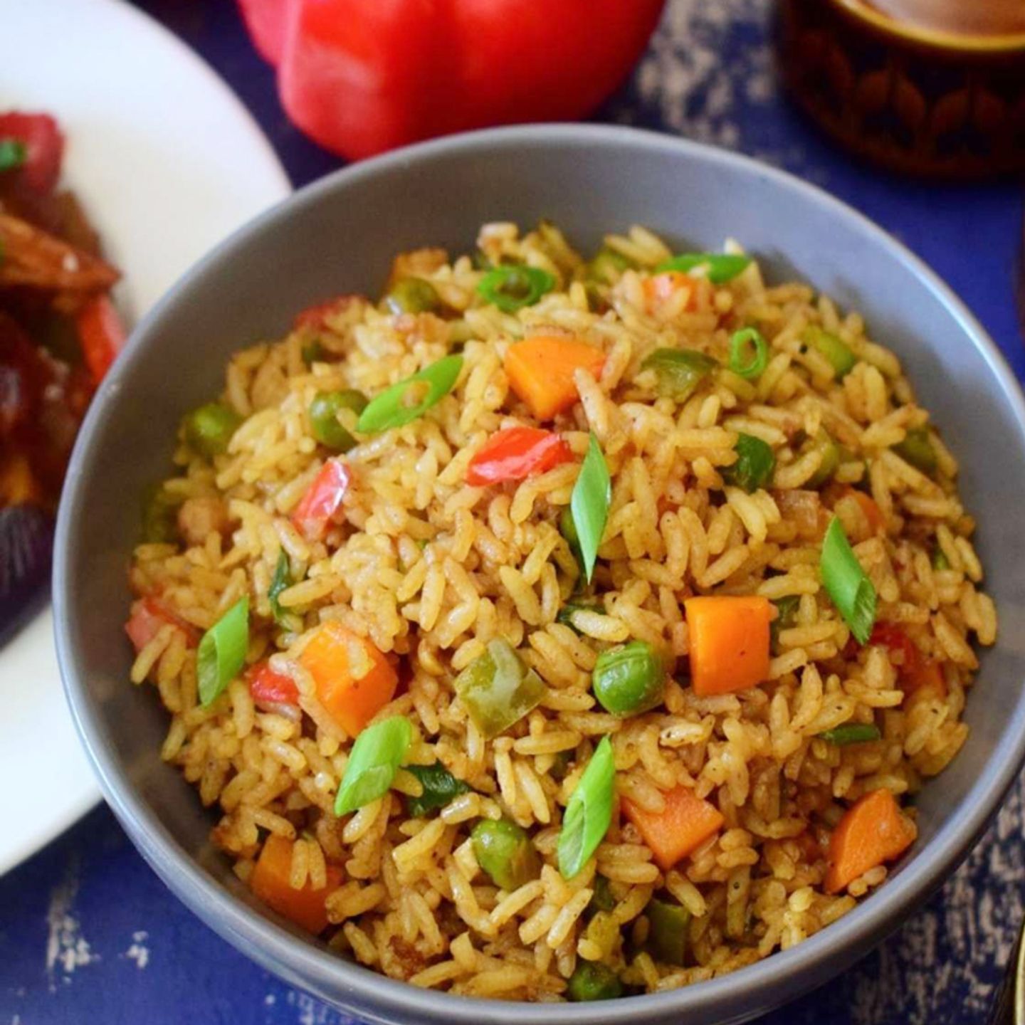 Vegetable Fried Rice - Half A Chicken