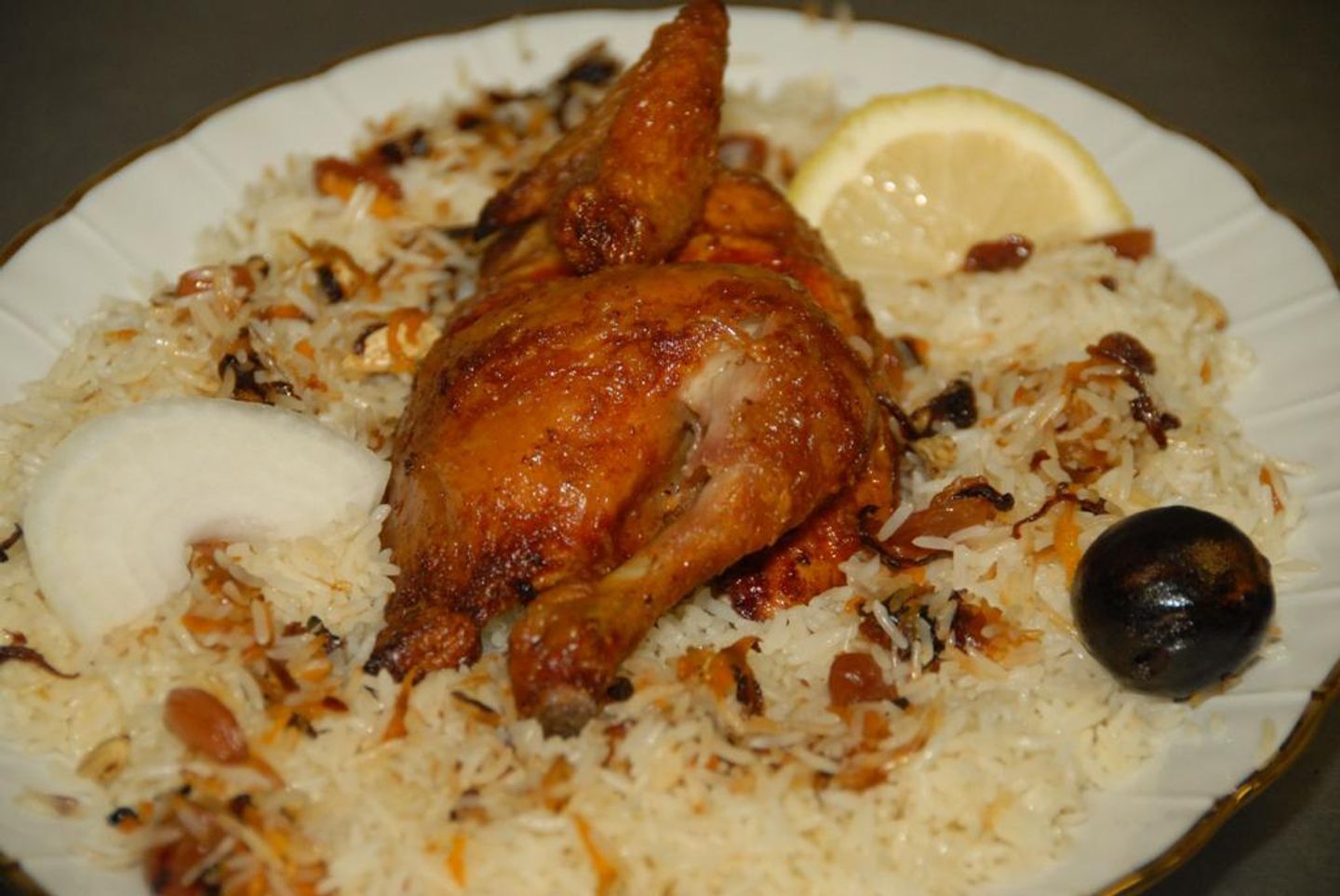 Chicken Grilled With Pishawari Rice - Half Chicken