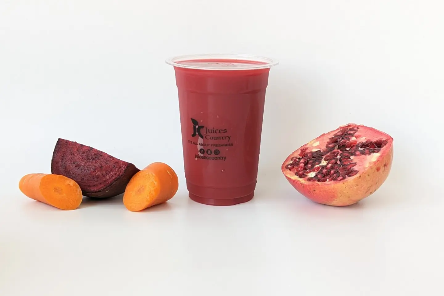 Pomegranate Beets Carrots Juice - Cup