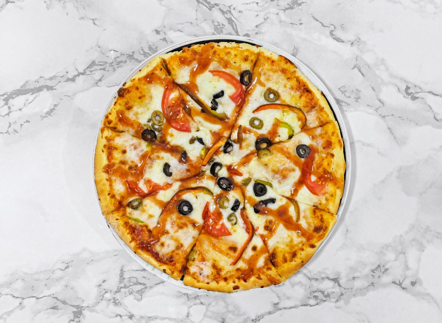 Vegetable Pizza - Meduem