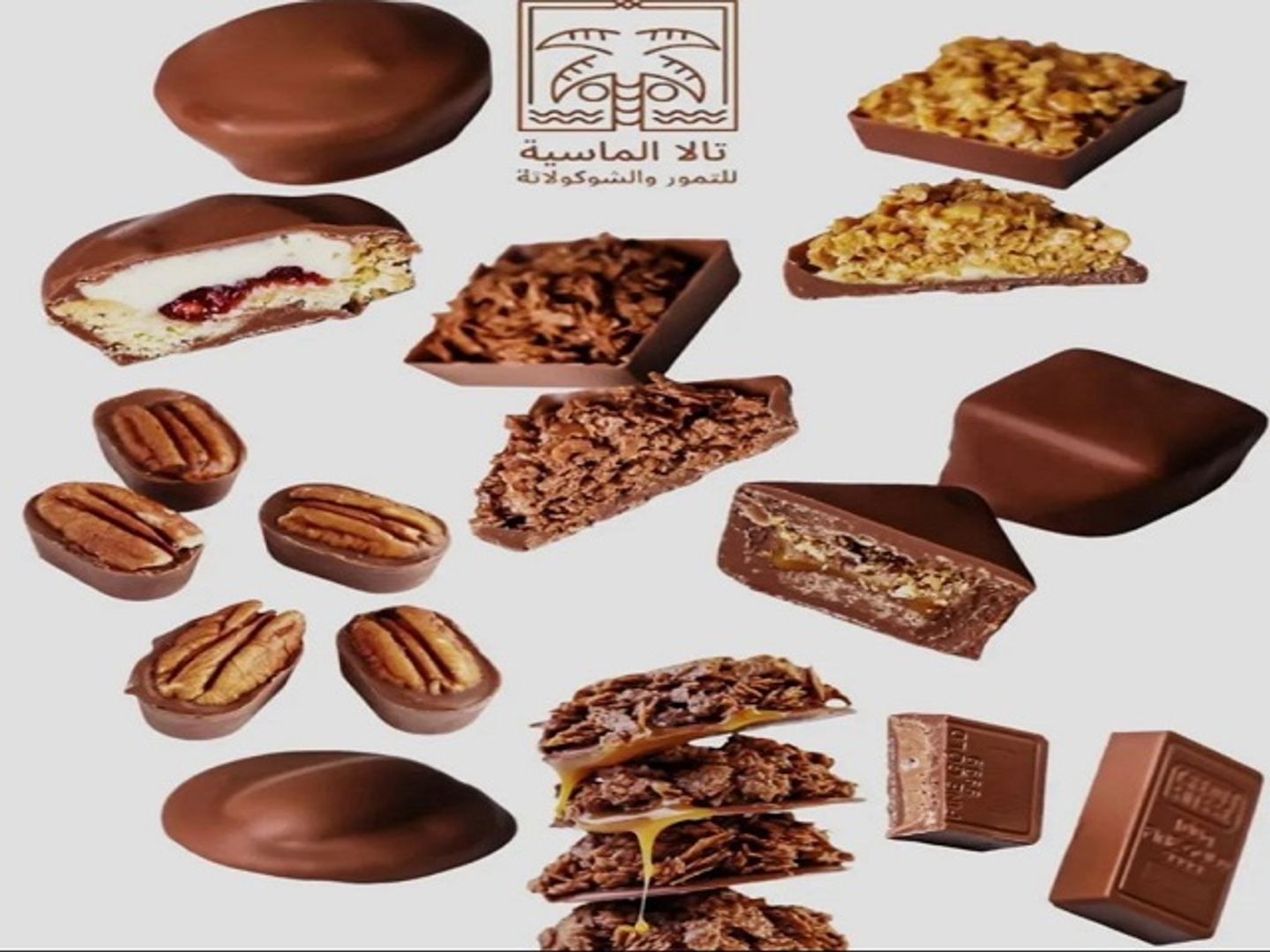 شوكولاتة بلجيكية فاخرة مشكلة - نصف كيلو