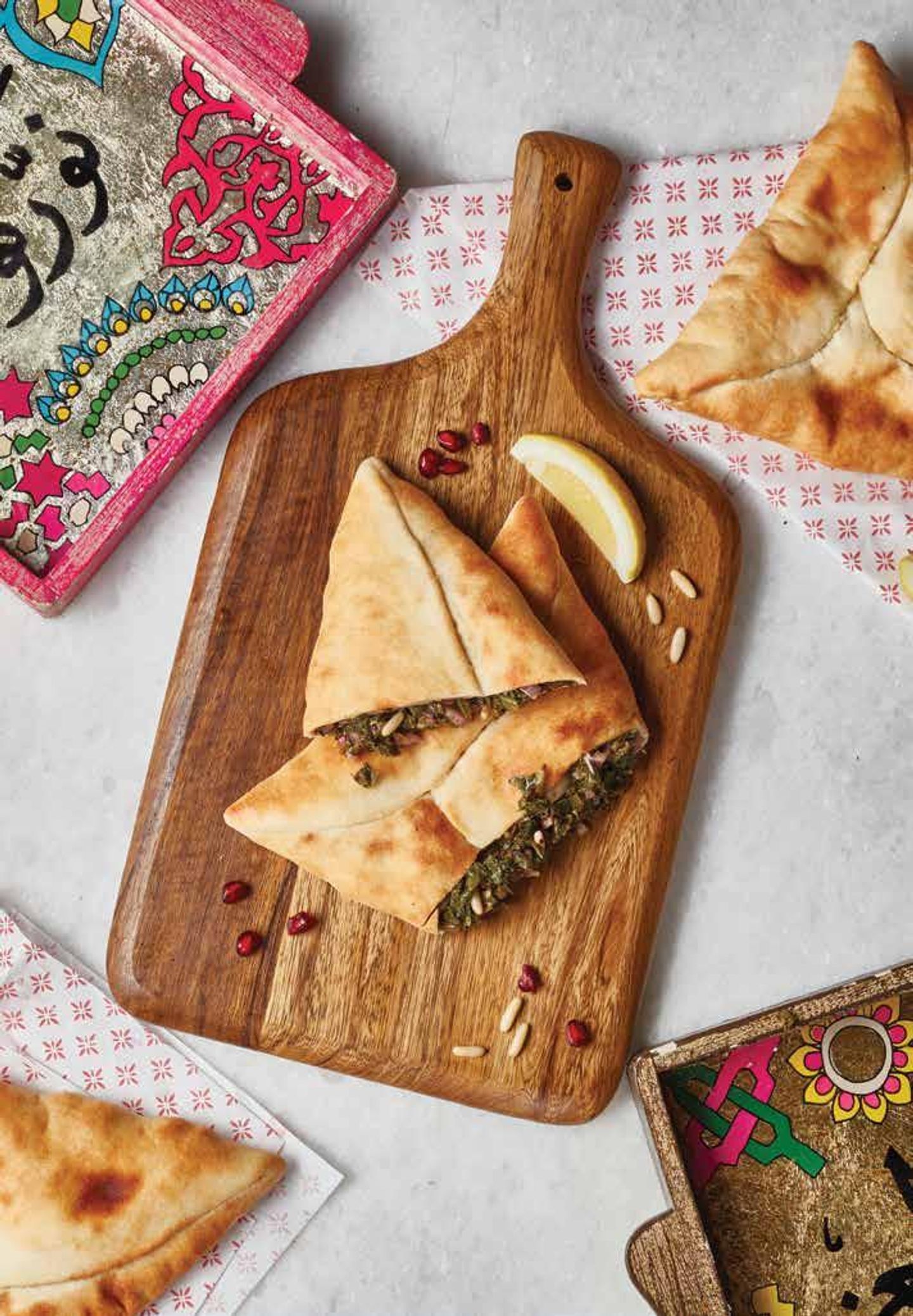 سبانخ بالجبنة - صغير