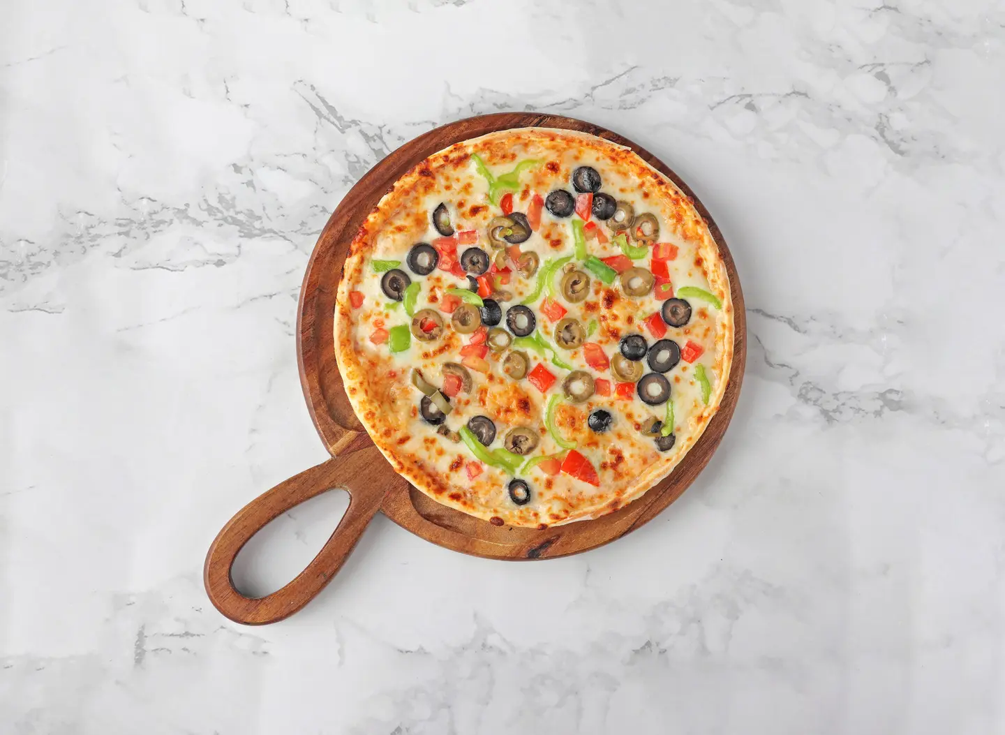 بيتزا خضار - صغير