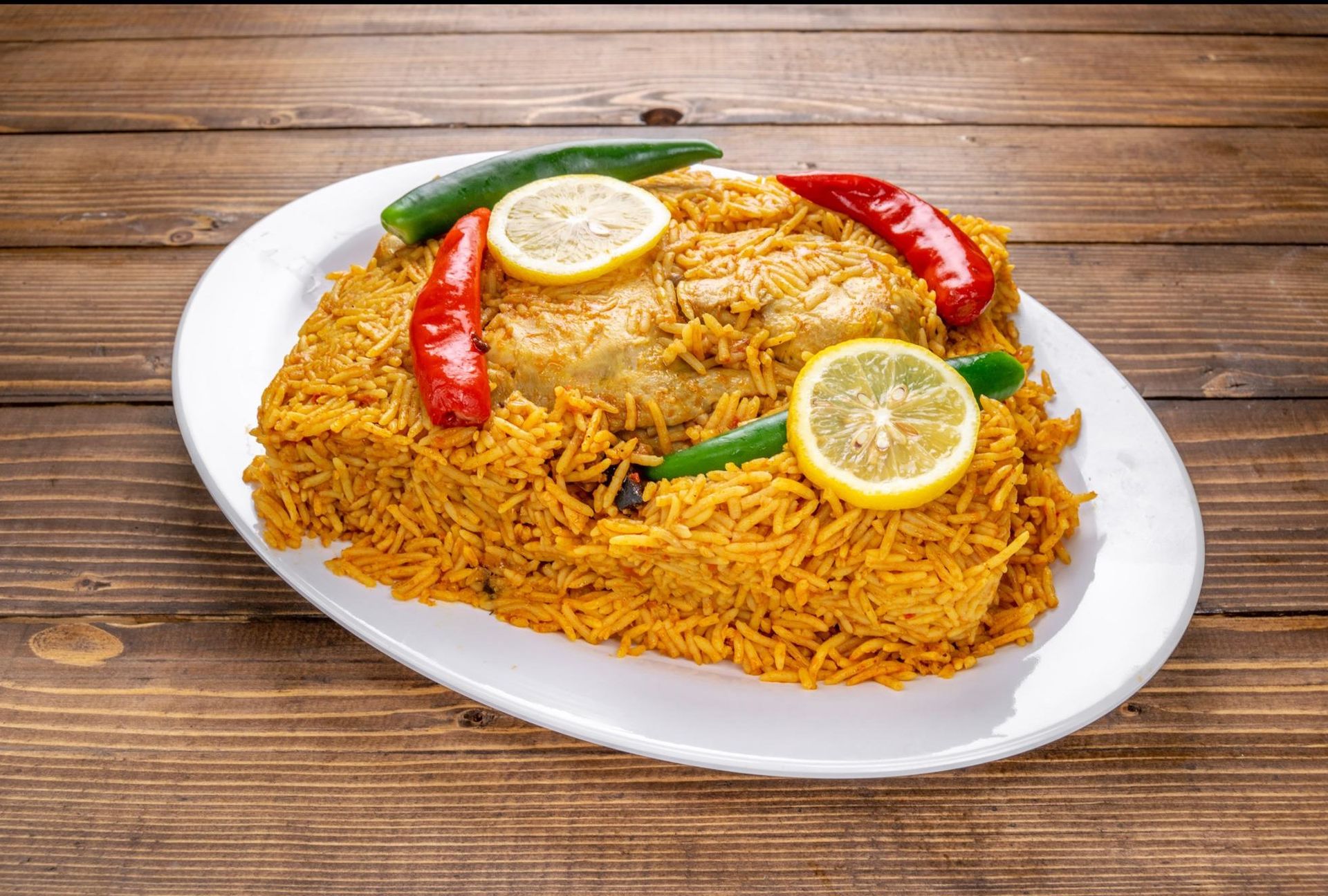 دجاج مظغوط - نصف  دجاجة