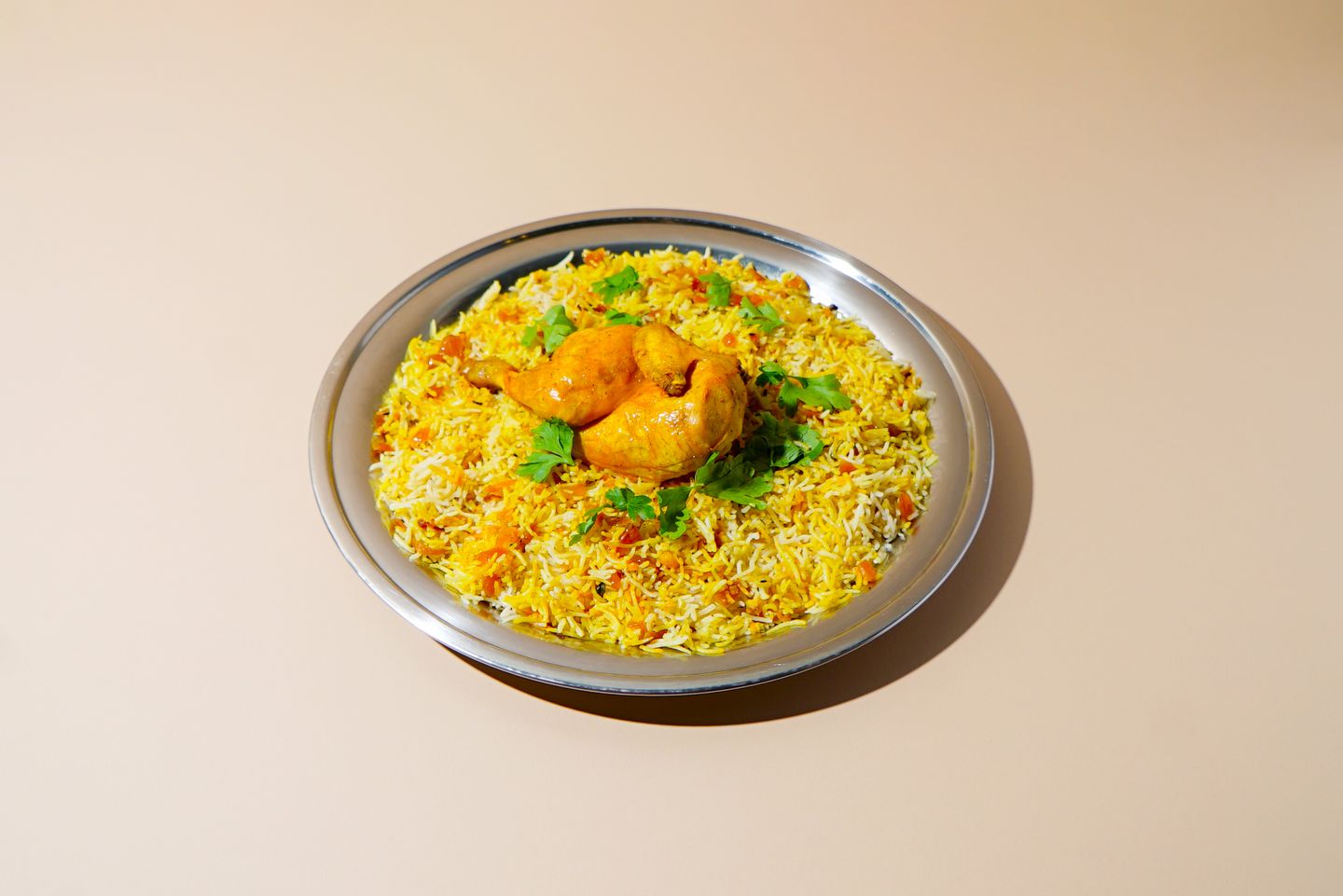 دجاج مخصوص - نص حبة دجاج مع أرز بشاور