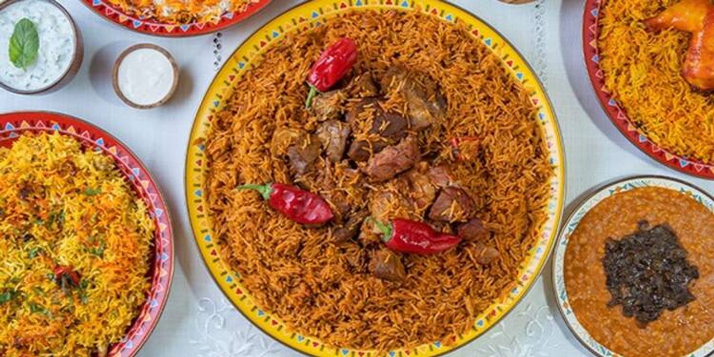 لحم مخصوص - أرز بشاور