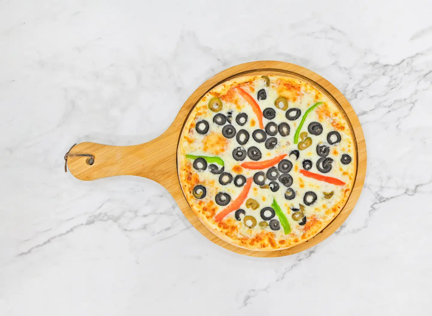 بيتزا خضار - صغير