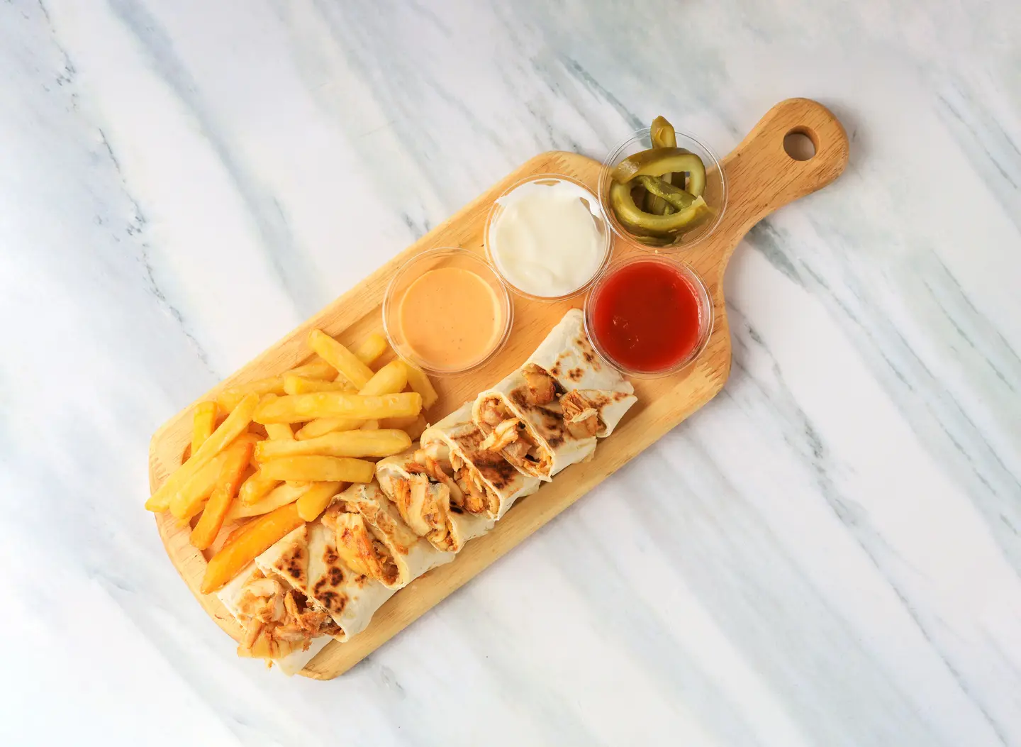Medium Arabic Shawarma Plate - Regular