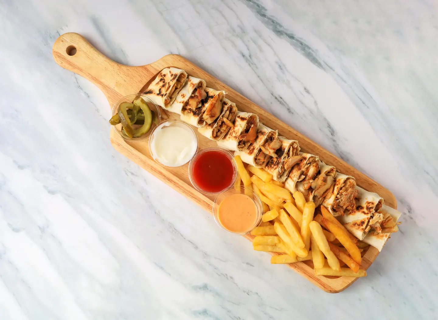 Double Arabic Shawarma Plate - Regular