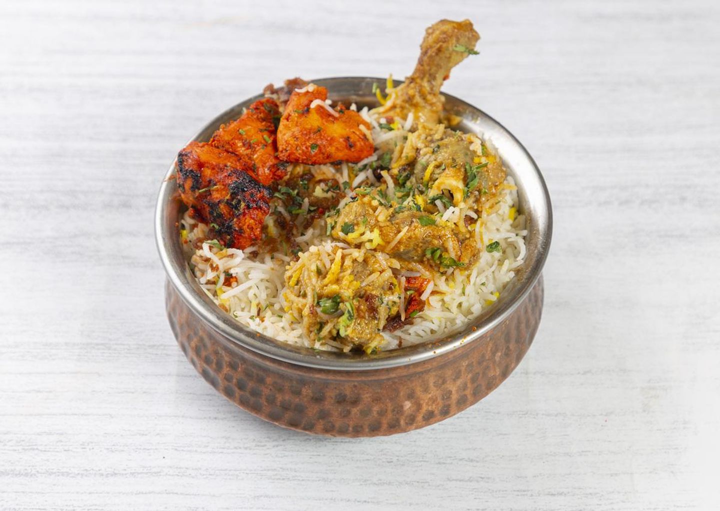 Indian Chicken Biryani - Quarter Of A Chicken