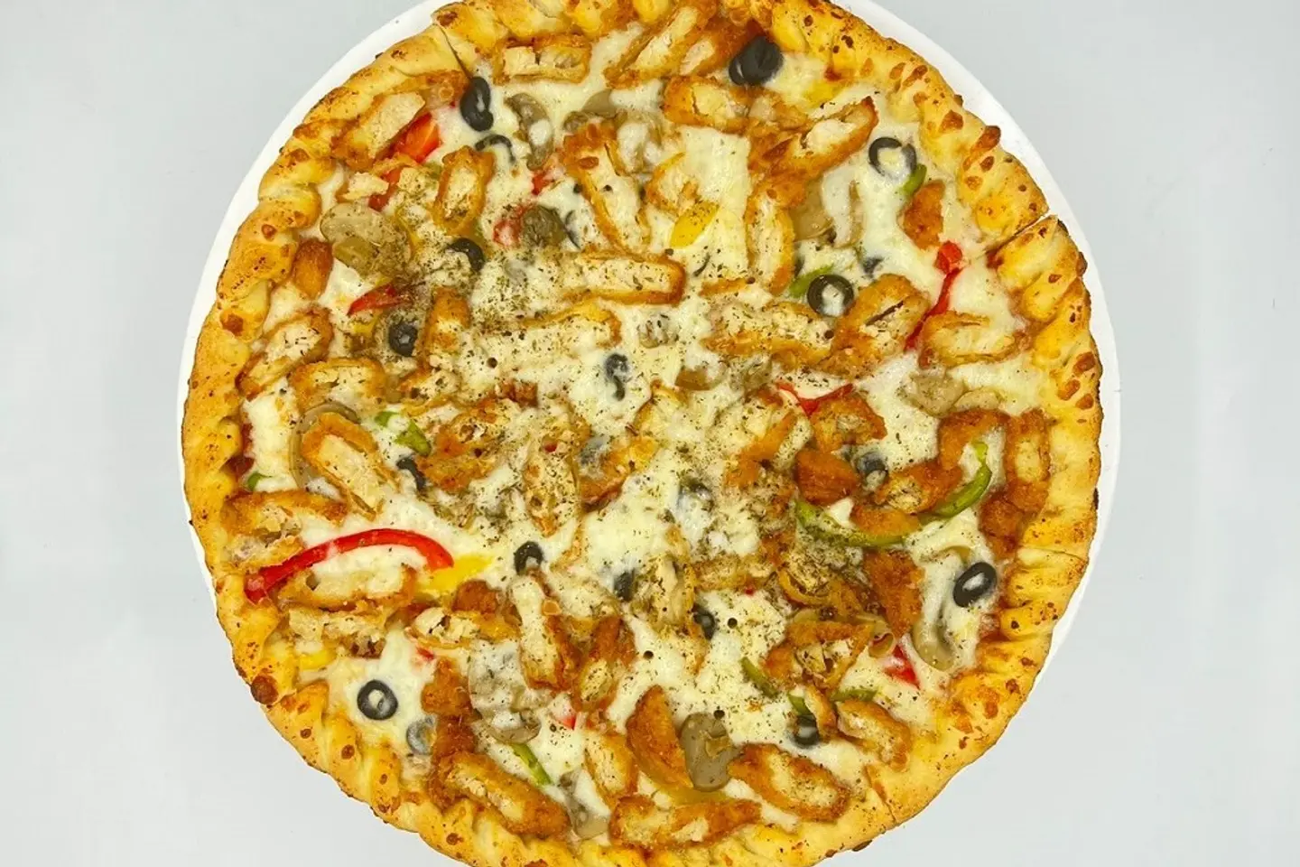 تشيكن كرسبي - وسط