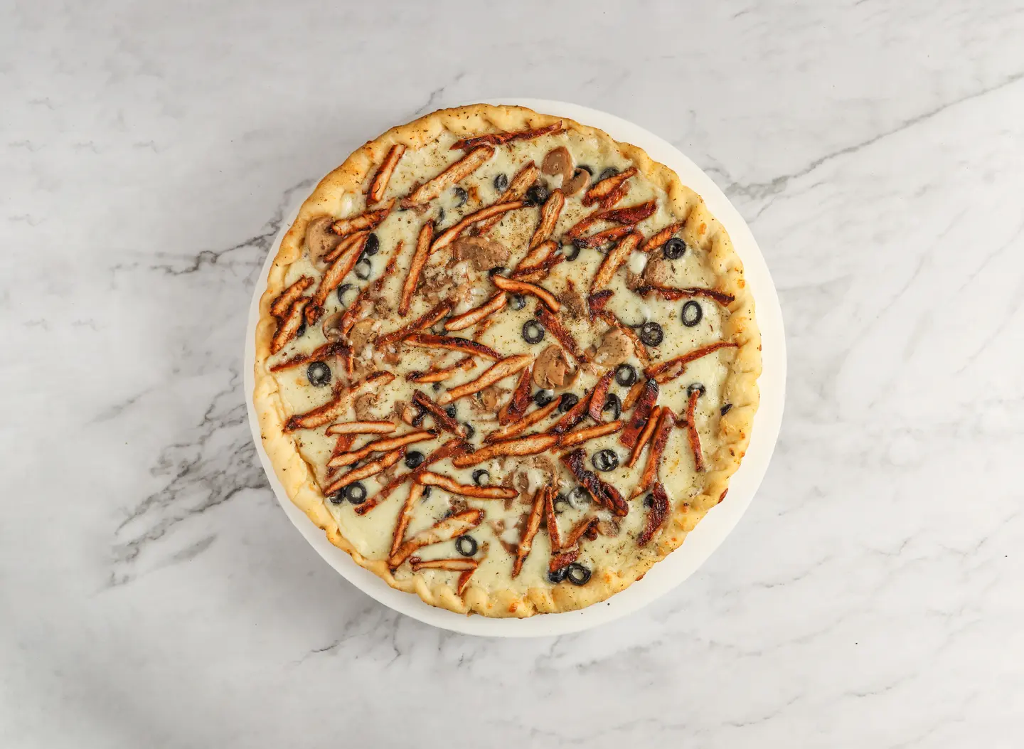 دجاج الفريدو - وسط