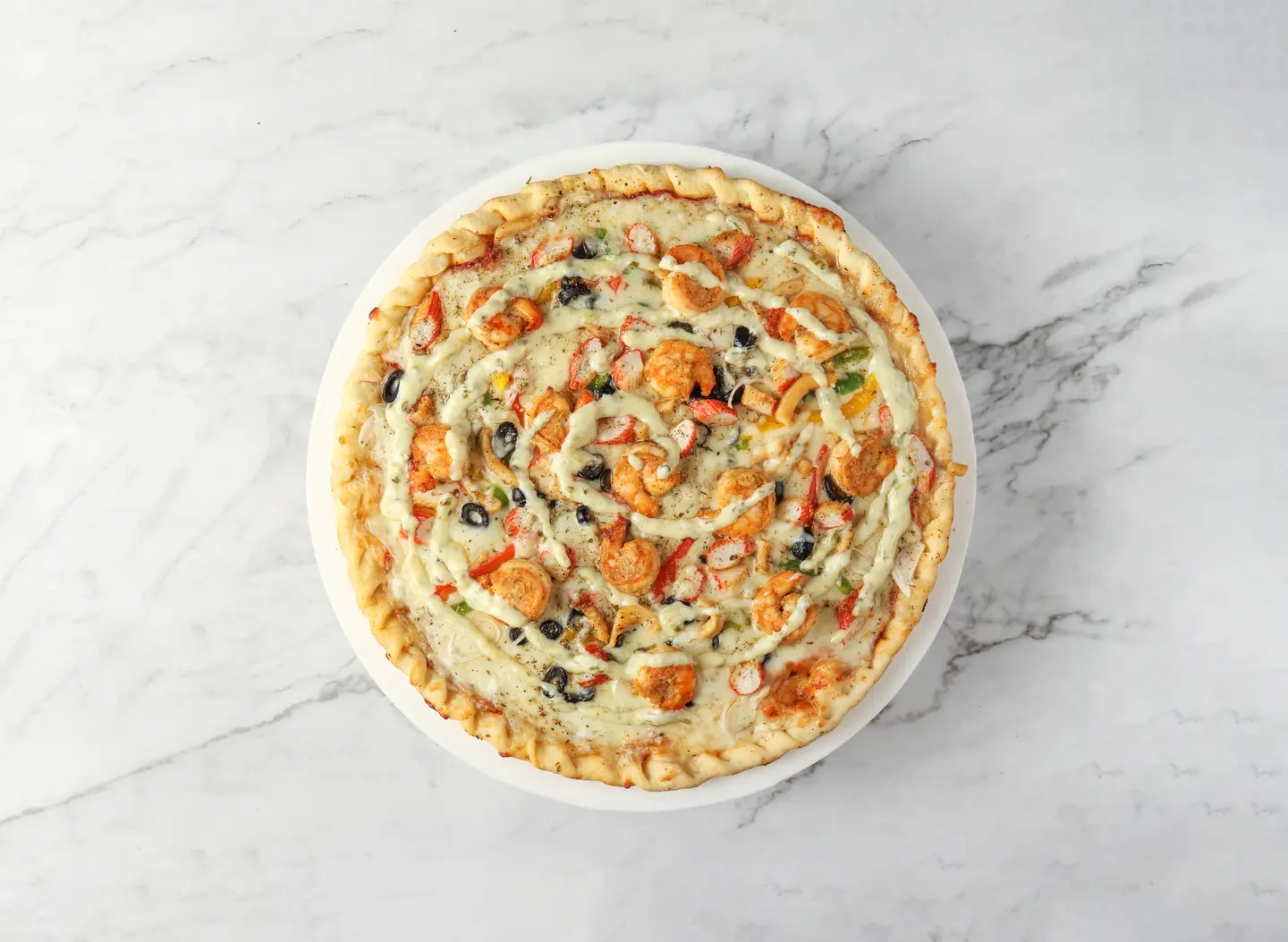 ميكس سي فود مشوي - وسط